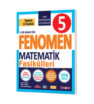 FENOMEN 5.SINIF MATEMATİK FASİKÜLLERİ (6 FASİKÜL)