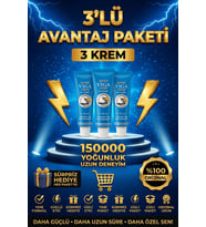 Viga 150000 Geciktirici Krem 3 Adet - Gizli Kargo