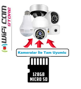 128 GB Hafıza Kartı Kameralar İle Uyumlu SD Kart