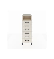 Kronos Dolap Tek Raflı 6 Çekmeceli 44x59x134 Aytaşı-Aytaşı
