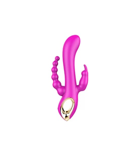 Triple Curve Şarjlı 3 in 1 Rabbit Vibratör