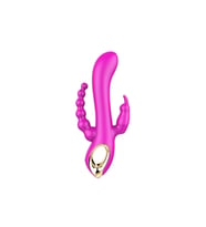 Triple Curve Şarjlı 3 in 1 Rabbit Vibratör
