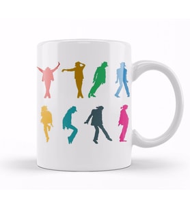 Michael  Jackson Kupa Bardak Porselen