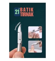 Tırnak Batık Makası Pedikür Makası Paslanmaz Çelik Profesyonel