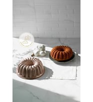Nehir Açelya Rose Gold Döküm Kek Kalıbı 25cm