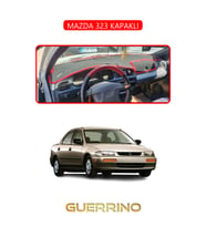 MAZDA 323 KAPAKLITORPİDO KORUMA HALISI KIRMIZI KENAR