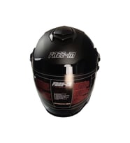 Motosiklet Yarım Kask Double Güneş Vizörlü Ece Sertifikalı Abs Material Motor Kaskı Mat Siyah