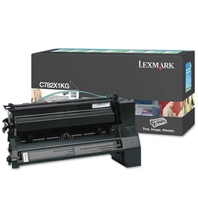 Tonersepeti Lexmark C782-C782X1KG Siyah Orjinal Toner 15K.