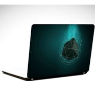 Küp Geometri Laptop Sticker 13 İnch (34X24CM)