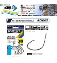 Owner 5114 Mutu Light Bc Olta İğnesi No:3/0