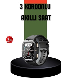 AMOLED Ekranlı Akıllı Saat 10 Gün Pil Ömrü