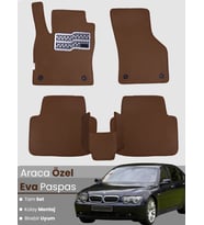 BMW 7 SERİSİ E66 LONG (2003-2009) Uyumlu EVA Paspas Tam Set–Araca Özel,Su Geçirmez