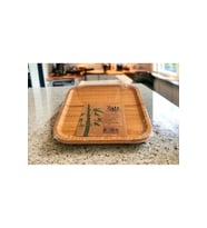 Bambu Kare Tabak 20 * 20 * 1.5 Cm Royaleks-KR2020