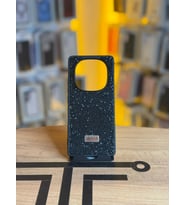 Redmi Note 14 Pro 5G Uyumlu Taş Desenli Silikon Yumuşak Kılıf (Siyah)