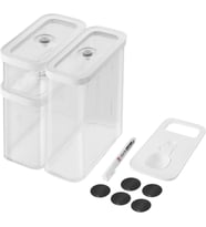 Fresh & Cube Saklama Kabı 5'li Set M Beyaz