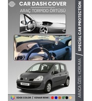 RENAULT MODUS (2004-2012) Torpido Örtüsü Ön Göğüs Koruma Torpido Koruma Tam Uyum Çatlamayı Önler