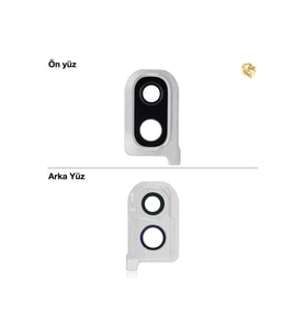 Samsung Galaxy A40 Kamera Lensi Full Kamera lensi sade lens kamera camı kamera merceği