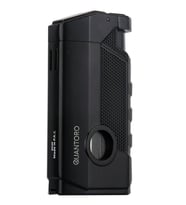 Quantoro 3 Torch Pürmüz Siyah Metal Puro Çakmağı