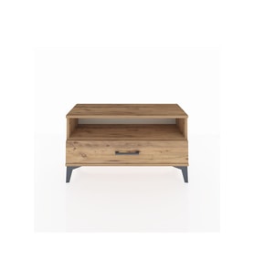 Arges Şifonyer Tek Raflı Tek Çekmeceli 88x30x48 Çam-Çam
