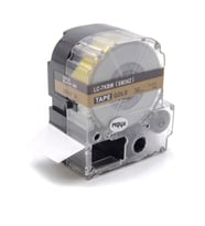 Tonersepeti Epson LC-7KBM Altın Üzeri Siyah 36MM 9Metre Muadil Etiket