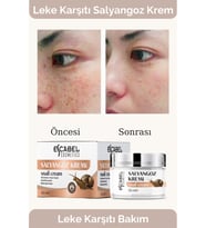 Escabel Kozmetik Salyangoz İçeren Sivilce Akne Karşıtı Leke Onarıcı Krem - Akne, Sivilce, Leke Kontrolü 50ml