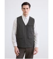 LCWAIKIKI Classic Haki Regular Fit Erkek Yelek