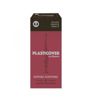 D'Addario RRP05SSX250 Plasticover Soprano Saksafon Kamışı No: 2.5 (Profesyonel) - 5'li Paket  Dış Mekan Performanslarına Uygun ve Parlak Ses Projeksiyonu