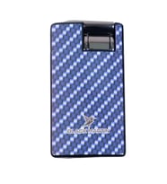 Black Martin Tek Torch Pürmüz Karbon Desenli Mavi Puro Çakmağı - TR9283