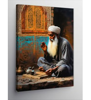 Kanvas Tablo Osmanlıda Yaşlı Bir Adam