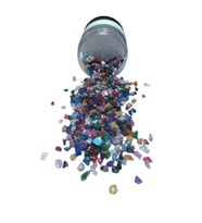 Epoksi Çalışmalarınız İçin Parlak Cam Kırıkları 4-8 mm KARIŞIK 100 gr