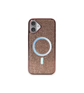 Iphone 16 Kılıf Helen Magsafe Kapak - Pembe