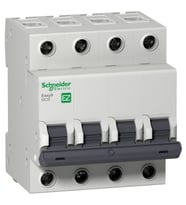 Schneider Electric EZ9F43425 Easy9 Mcb 4P 25A C 3000A 400V Otomatik Sigorta