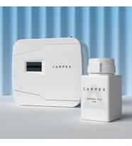 CARPEX E2 Power Eco Koku Makinesi ve Cute E2 Power Koku Kartuşu 125 ML Seti