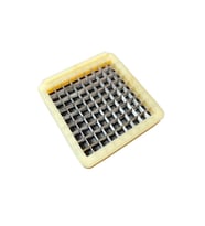 Enazon Profesyonel Patates Dilimleme Makinesi Bıçağı 9 x 9 mm (Antrasit - Ceviz)