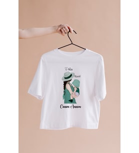 Canım Annem Tasarımlı Tişört Kişiye Özel ( Unisex - Büyük - Çocuk )