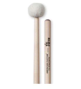 Vic Firth VT3 American Custom Timpani Mallet (Staccato) Akçaağaç Sap - Sert Keçe - Net Vuruş