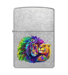 Zippo Lion Design Windproof Çakmak - 49007-00071-MODEL17