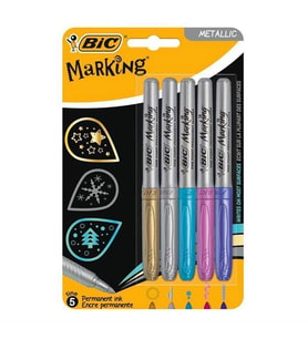 Bic Marking Colour Kalem Metalik Renkler 5Li Blister 942861