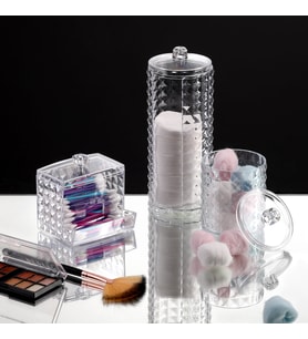 F BLACKSTONE Diamond 3'lü Çok Amaçlı Makyaj Organizer Set