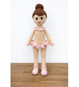 Clara Balerin Amigurumi Örgü Bebek