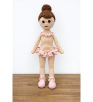 Clara Balerin Amigurumi Örgü Bebek