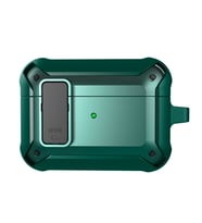 ALLY Shockproof Darbe Emici AirPods Pro Kulaklık Kılıfı (Yeşil)
