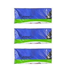 ArmaPlus Takviyeli Kalın Baskılı Beyaz Çanta Poşet Torba -6 No -60x70 Cm. -50 Adetlik 3 Paket