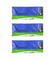 ArmaPlus Takviyeli Kalın Baskılı Beyaz Çanta Poşet Torba -6 No -60x70 Cm. -50 Adetlik 3 Paket