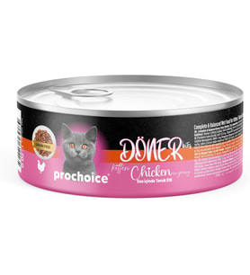 Döner Chicken, Sos İçinde Tavuk Etli Tam & Dengeli Yavru Kedi Maması 70 gr