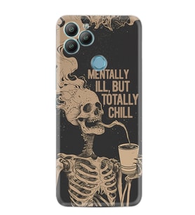 GM22 Kılıf HD Resim Baskılı Mentally StKd -006