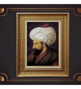 ÖZEL SERİ PASPARTULU TABLO A656