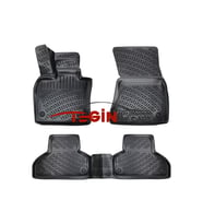 Bmw X5 F15 2014 3D Havuzlu Paspas Siyah