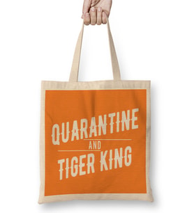 Quarantine And Tiger King Joe Exotic Bez Çanta Uzun Saplı