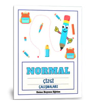 Normal Çizgi Çalışmaları YAZ SİL Kitabı
